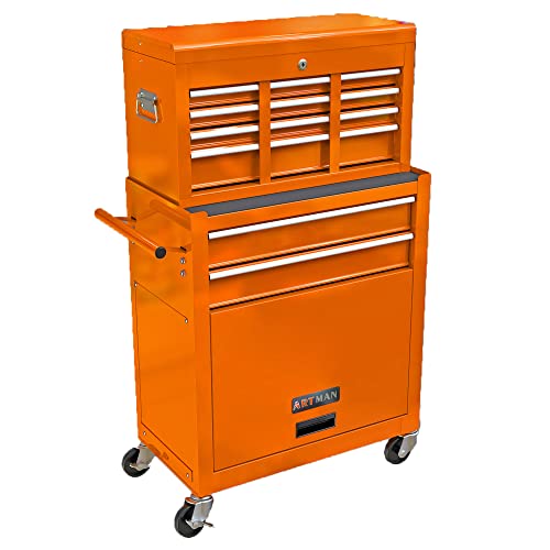 5-Drawer Rolling Tool Cart with Wheels, Black V51953