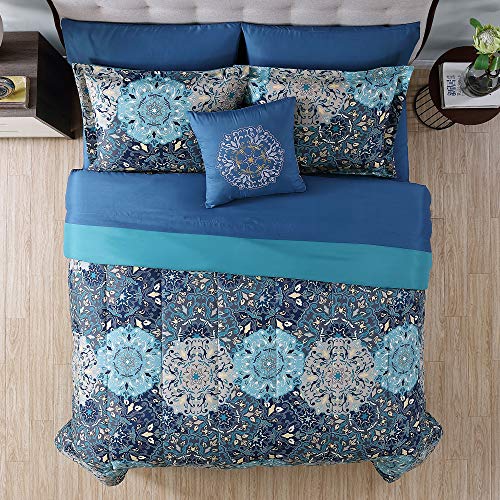 Modern Threads Granada Comforter Set - Reversible Microfiber Bedding E793985