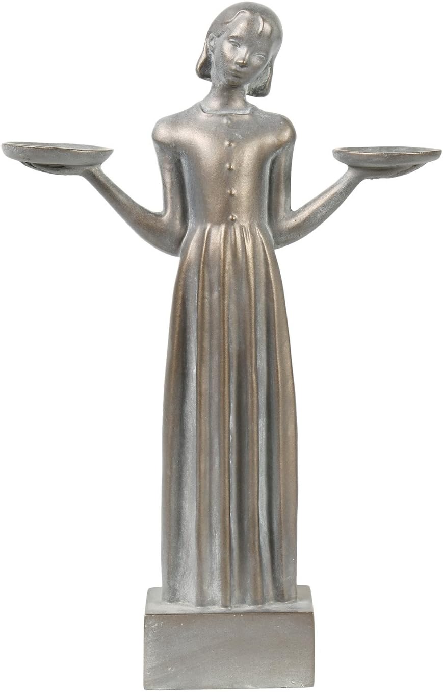 Savannah's Bird Girl Statue Small 15" Outdoor Garden Sculpture Q882