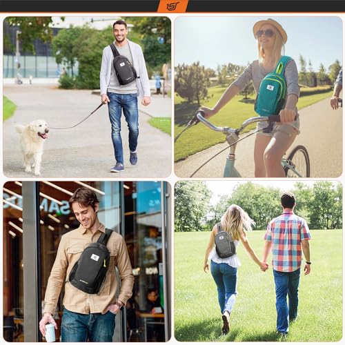 SKYSPER Sling Backpack with RFID Pocket Lightweight Crossbody Bag X745